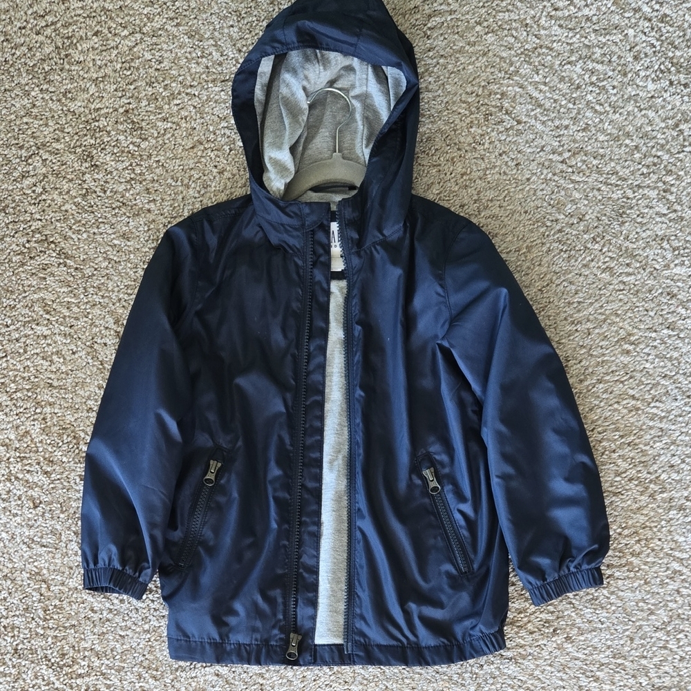 GAP Dark Blue Kids Raincoat with Hood